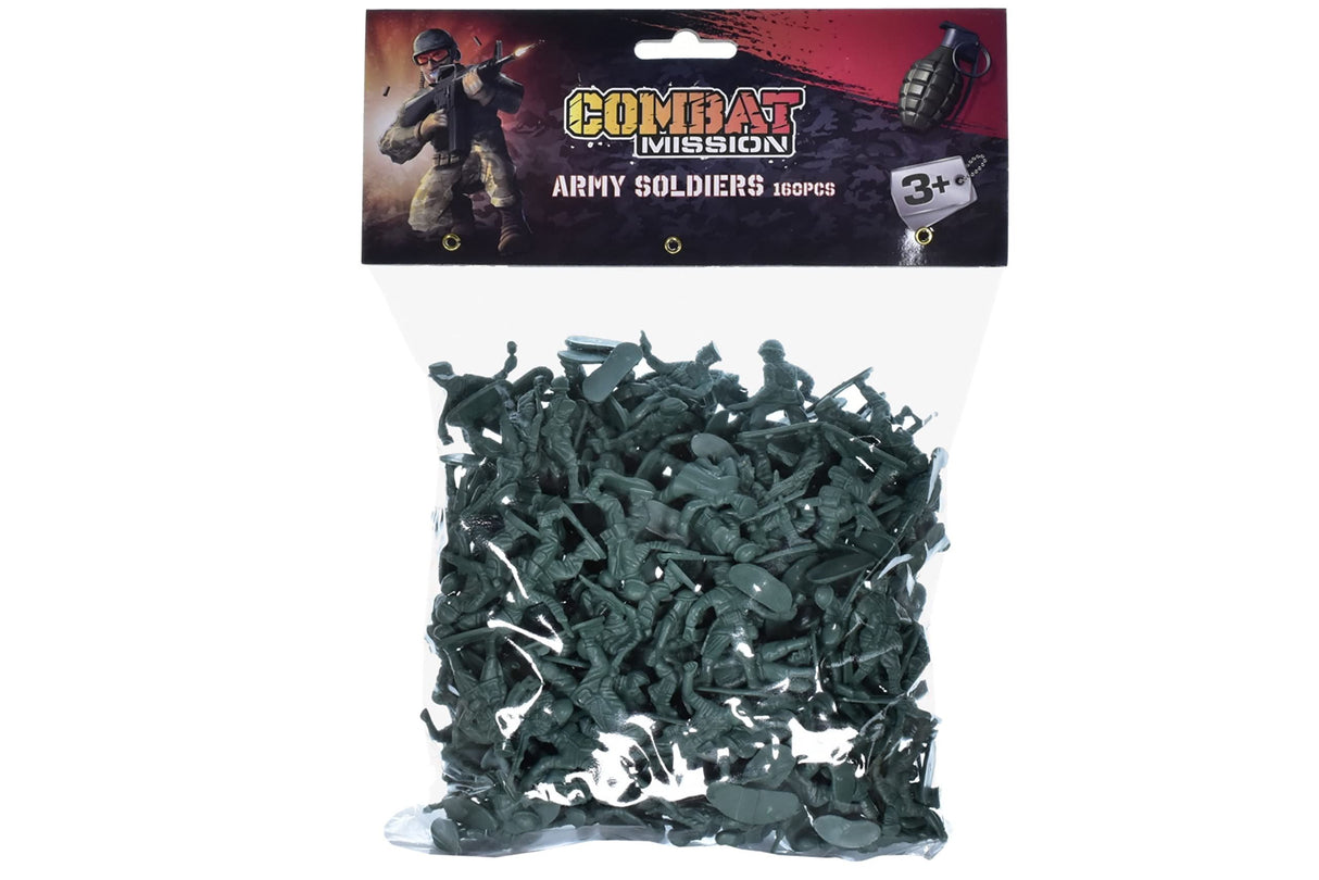 160 Piece Plastic Toy Soldiers