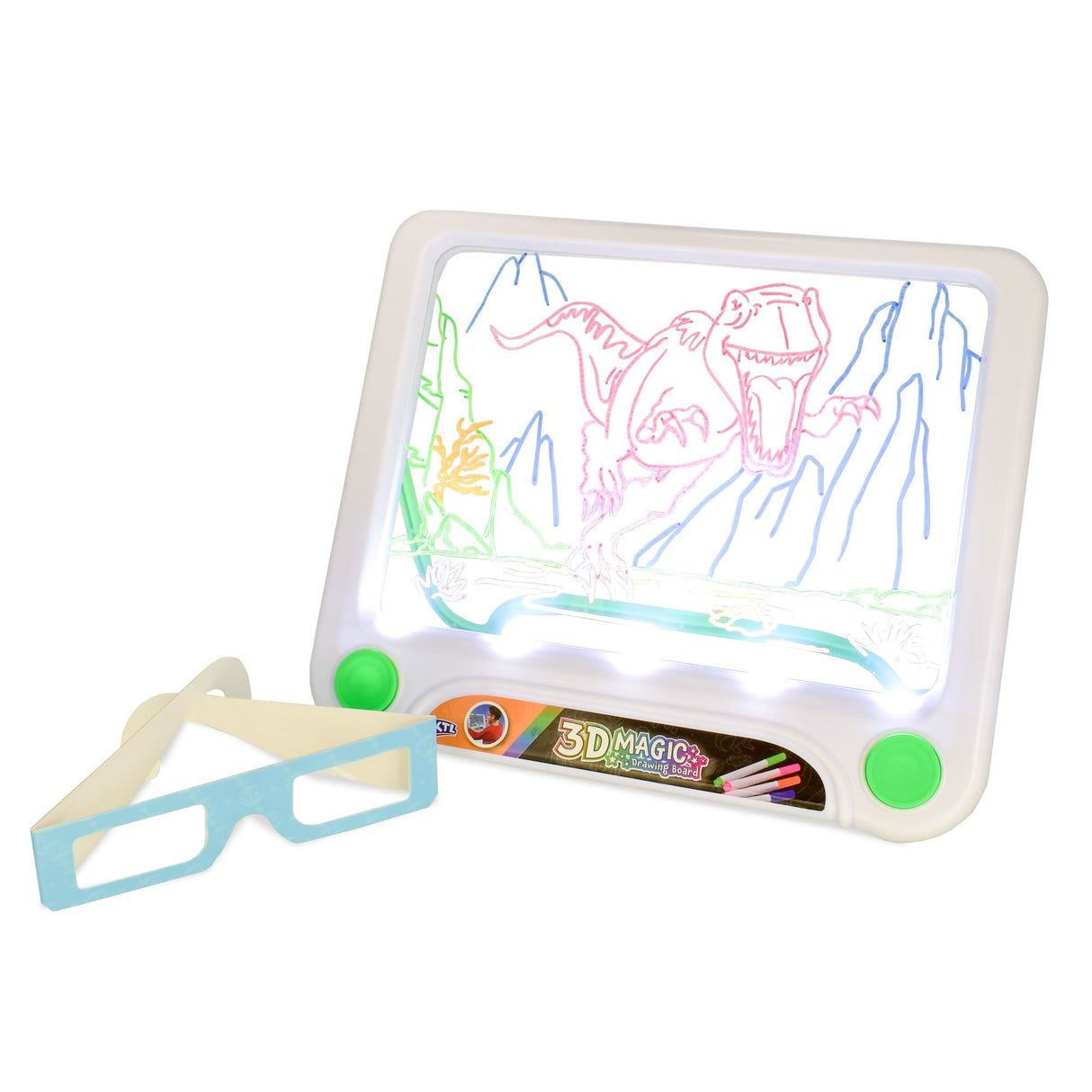 Dinosaur 3D Writing Board