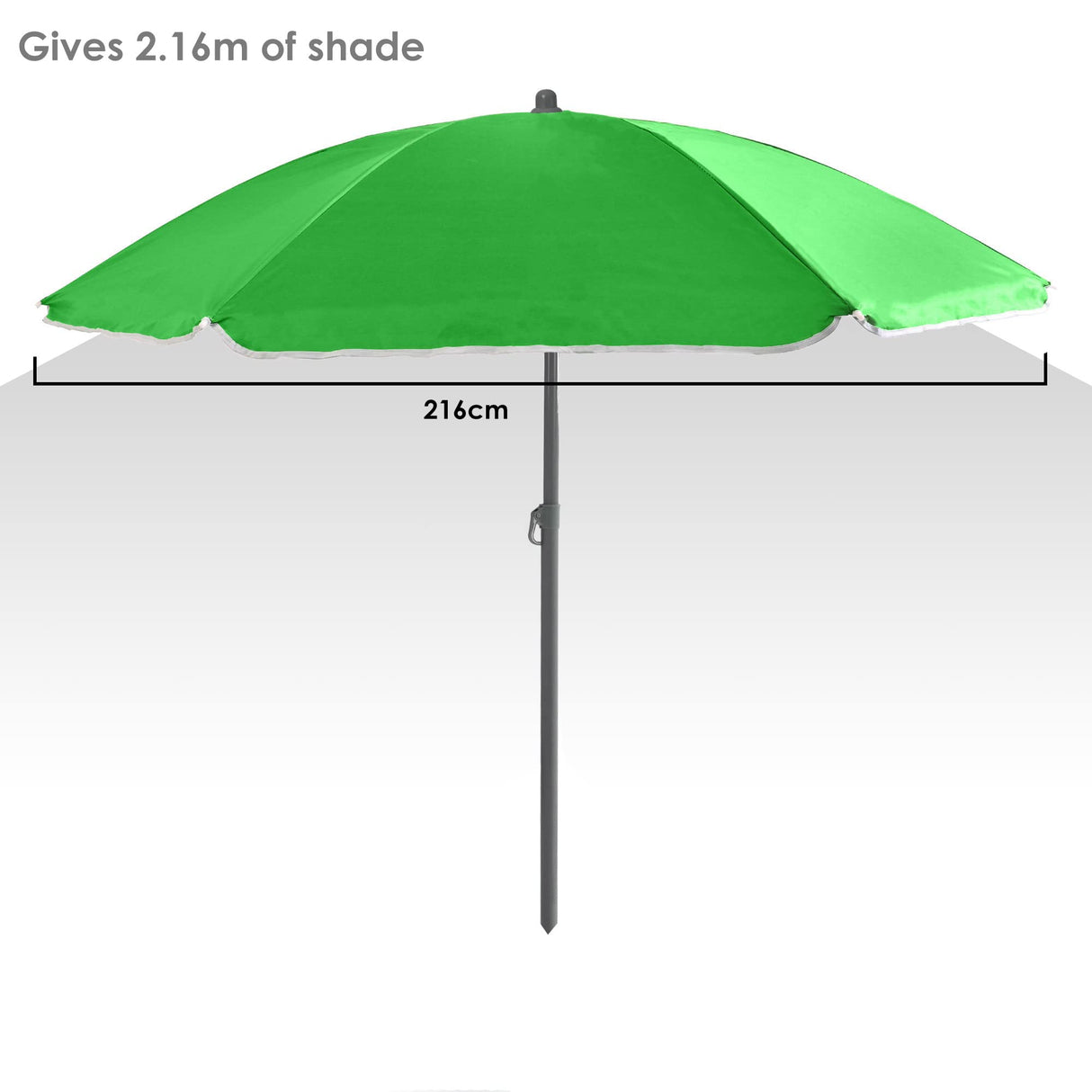 2.4m Garden Parasol Umbrella