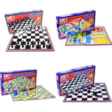 Set Of 4 Traditional Board Games