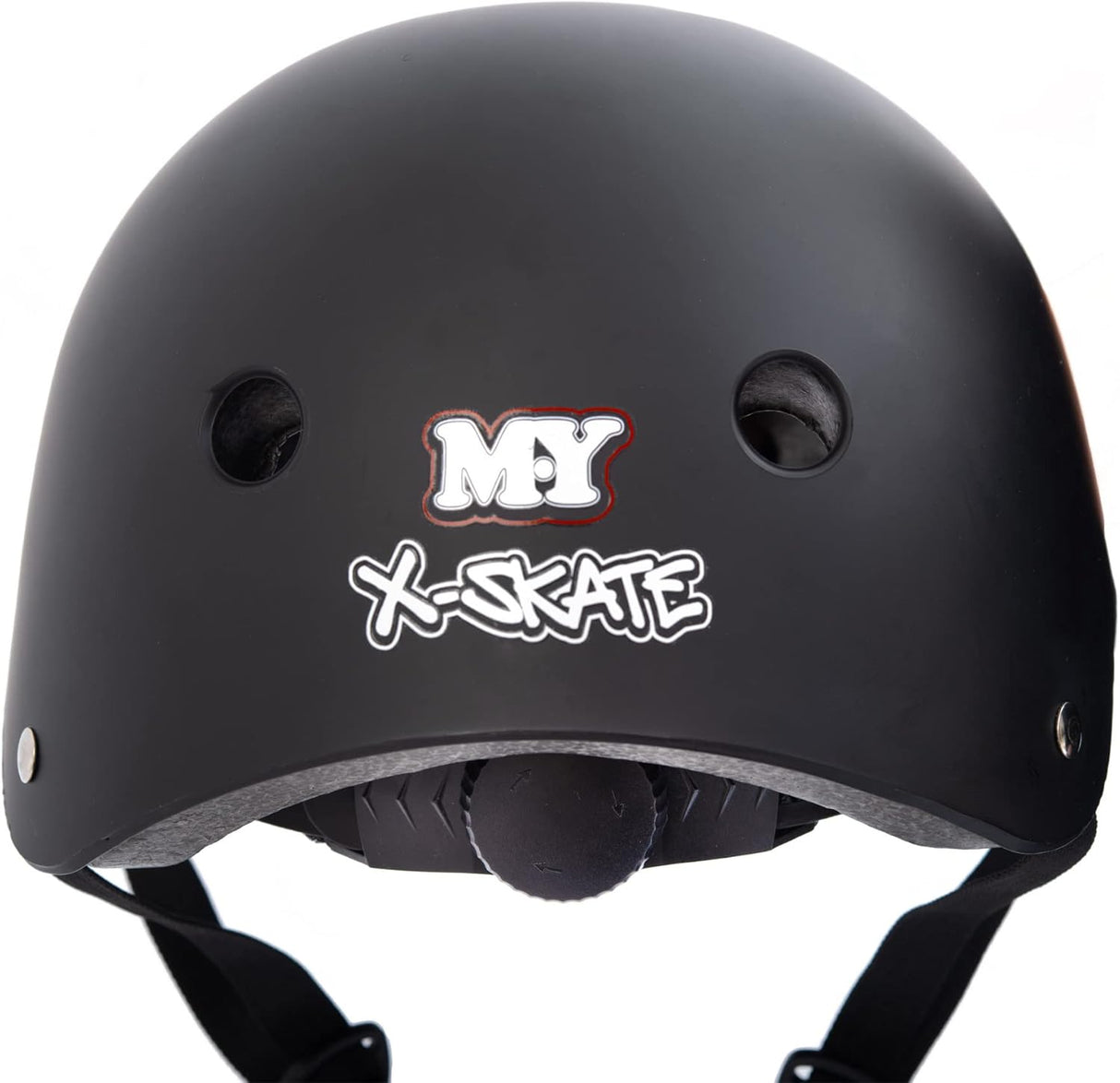 Black Adjustable Junior Skate Helmet