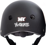 Black Adjustable Junior Skate Helmet