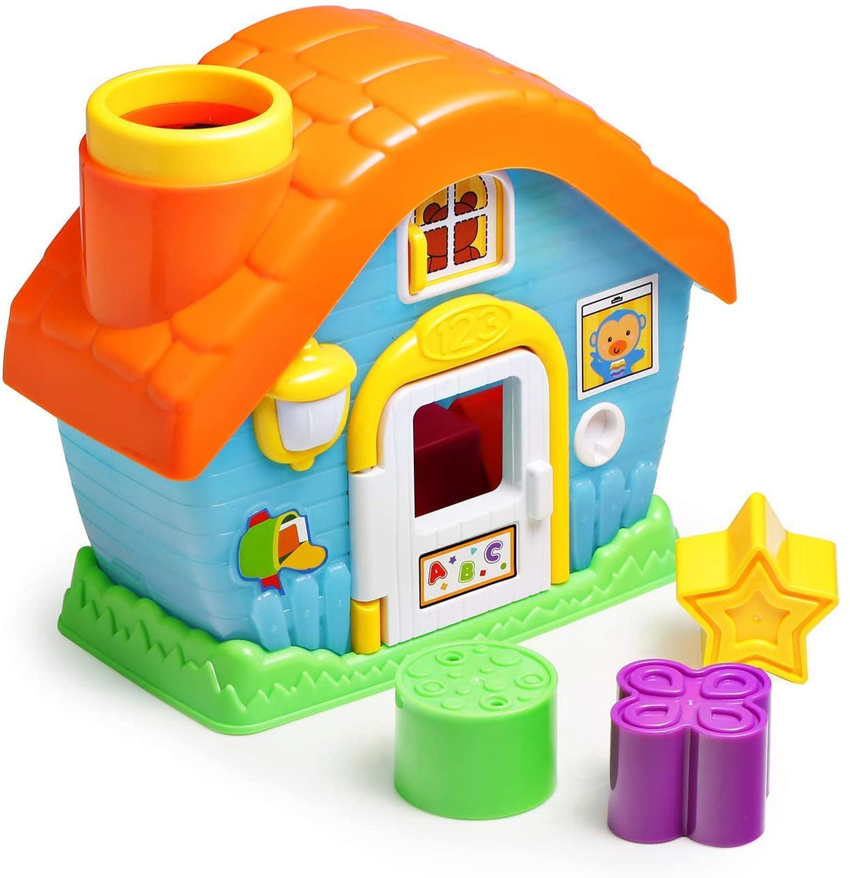 My First House Shape Sorting Toy Play House