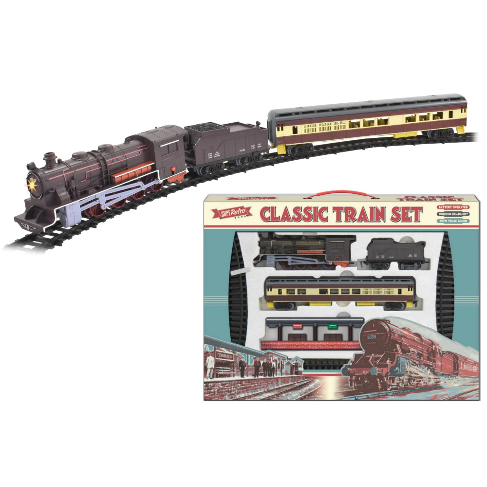 Classic Electric Toy Train Set