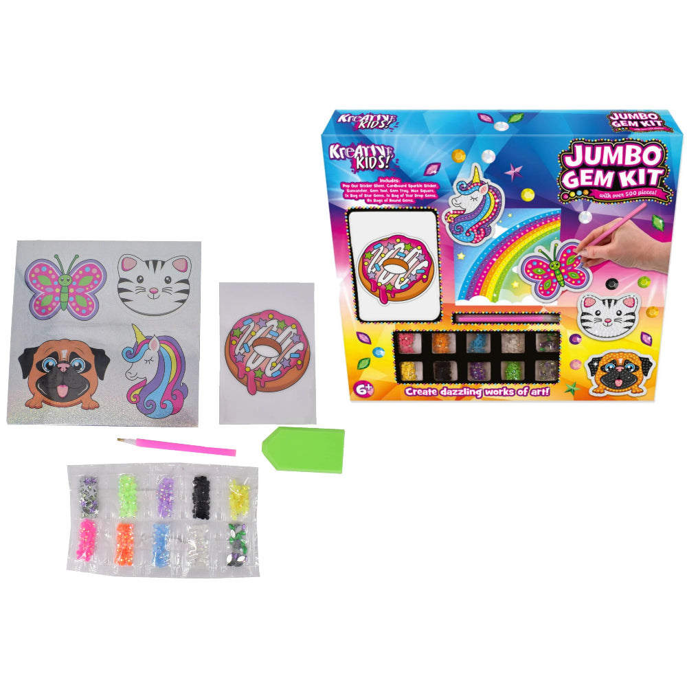 Jumbo Gem Art Kit