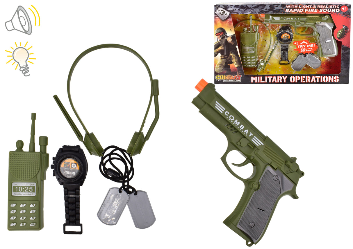 Military Operations Toy Set & Accessories