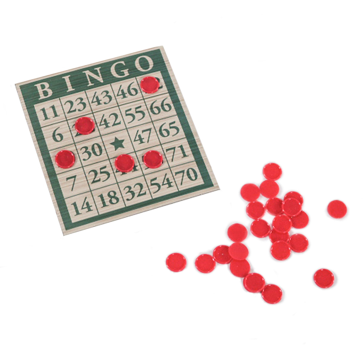 Classic Bingo Game with Bingo Cards