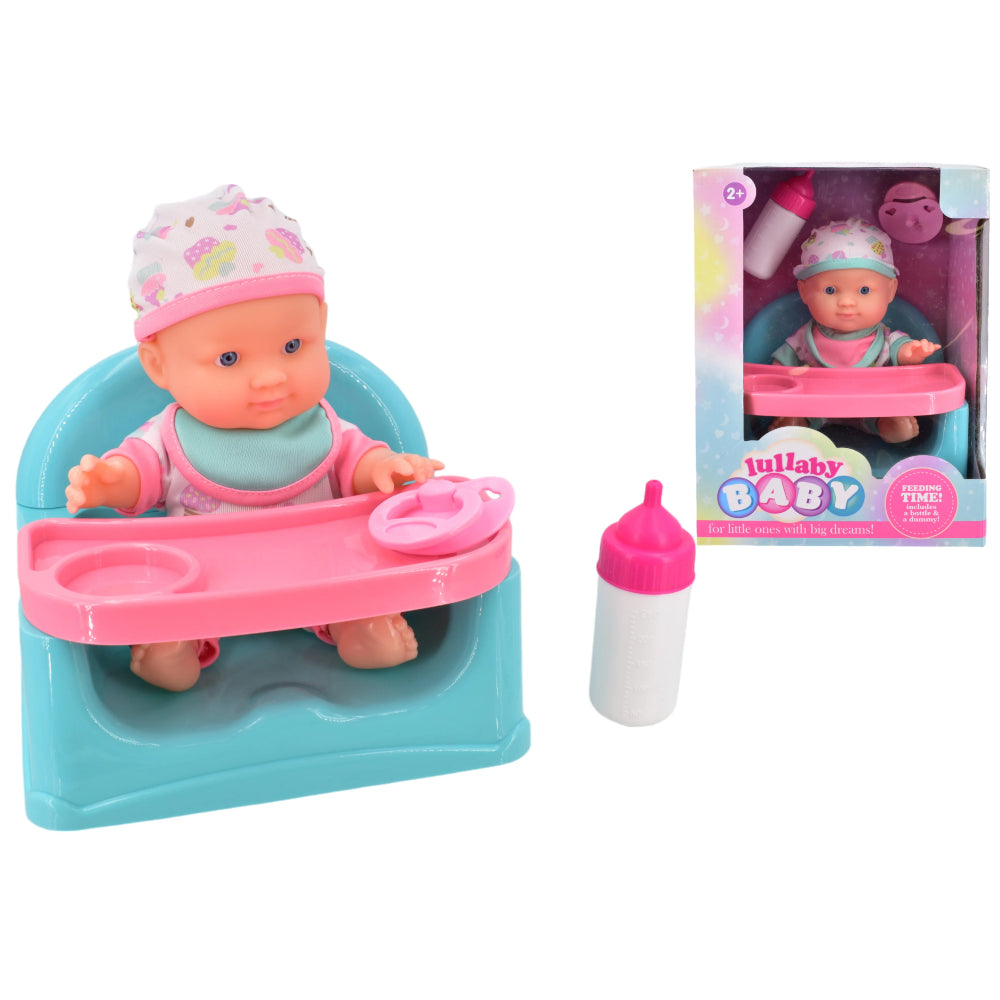 Baby Doll with Feeding Chair