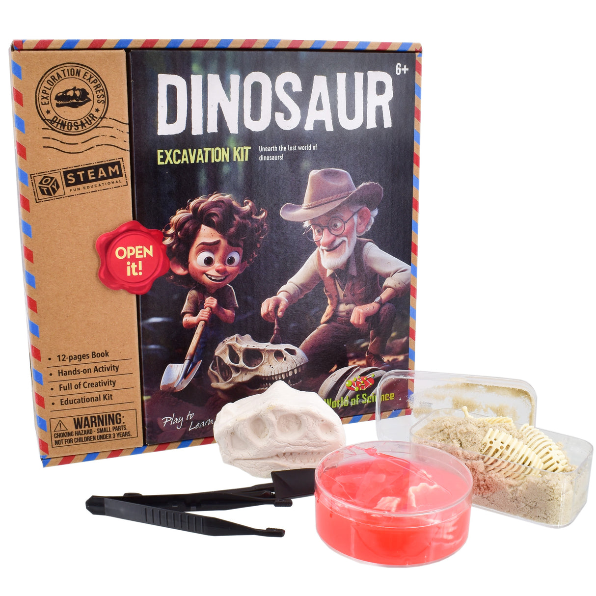 Dinosaurs Excavation Kit