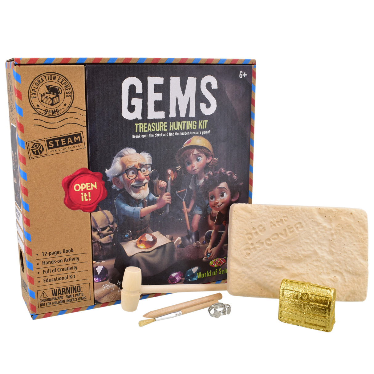 Gems & Treasure Hunting Kit