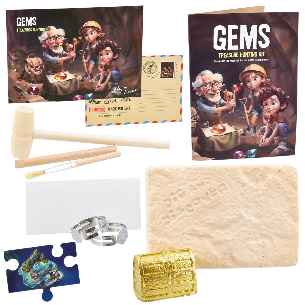 Gems & Treasure Hunting Kit