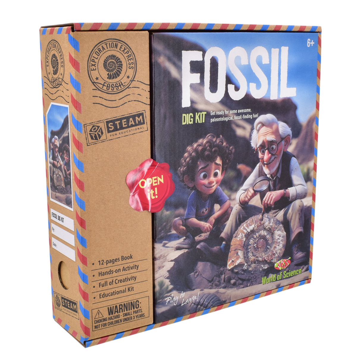 Fossil Excavation Kit