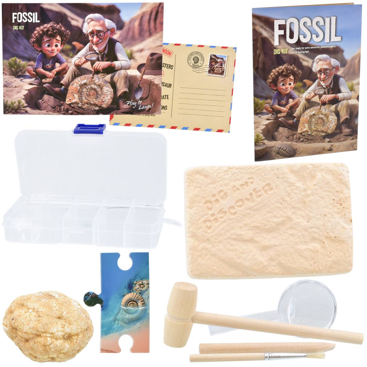 Fossil Excavation Kit