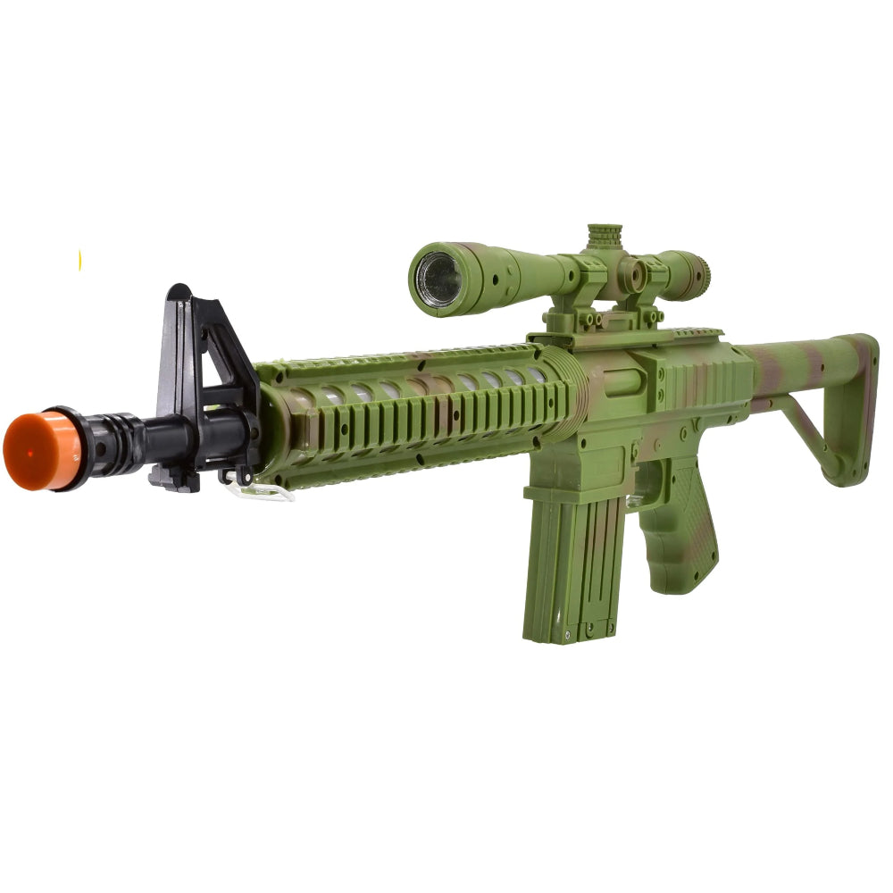 Toy M4 Rifle With Lights & Sound