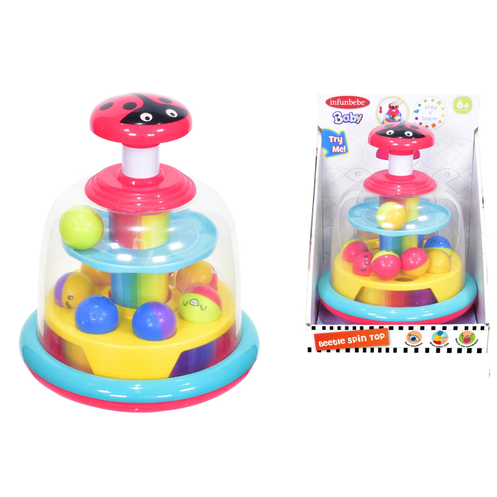 Beetle Spin Top Baby Toy