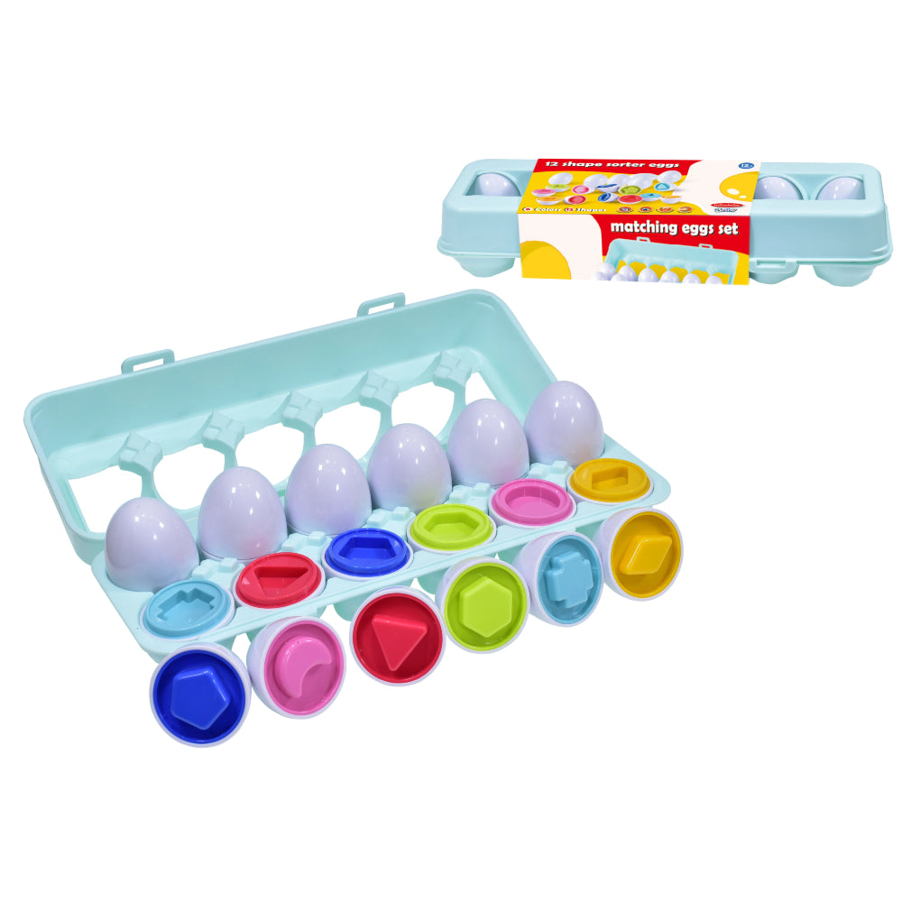 Egg Shape Sorter Baby Learning Activity