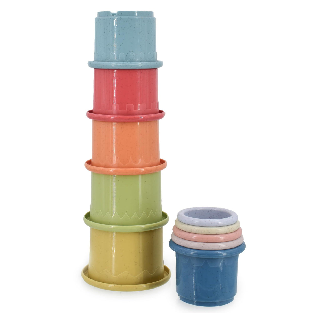 Wheat Fibre Stacking Cups