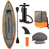 9ft 10in Inflatable Single Seat Sit In Kayak