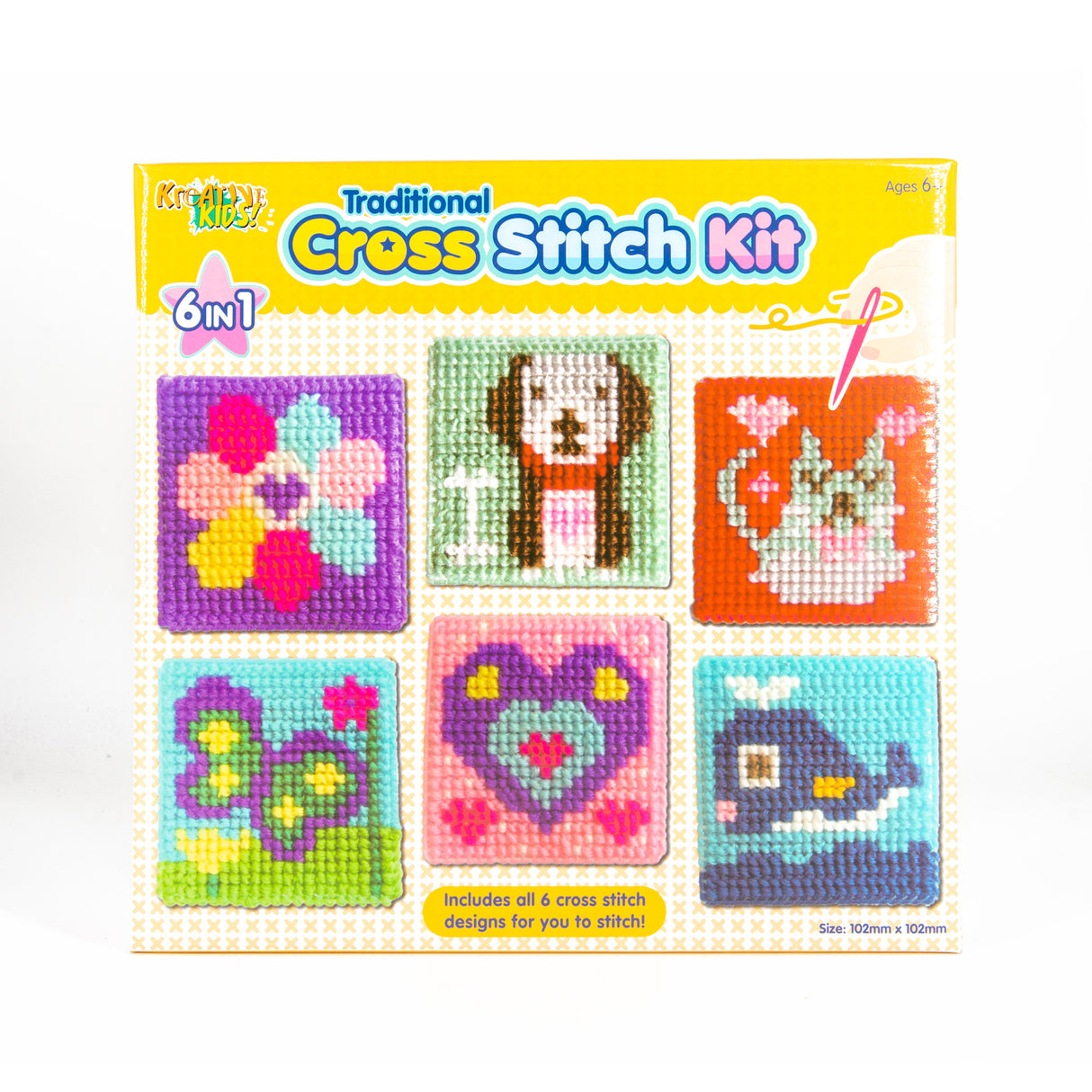 6-in-1 Cross Stitch Kit