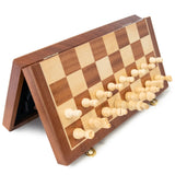 Premium Magnetic Chess & Draughts Set