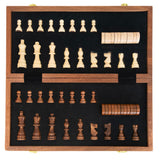 Premium Magnetic Chess & Draughts Set