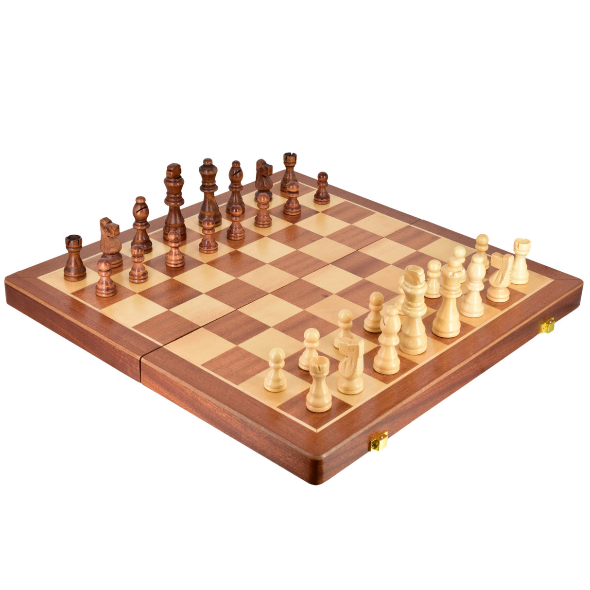 Premium Magnetic Chess & Draughts Set