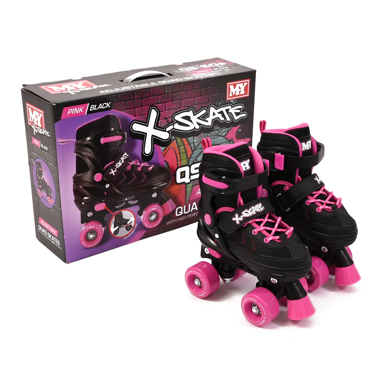 Adjustable Quad Roller Skates