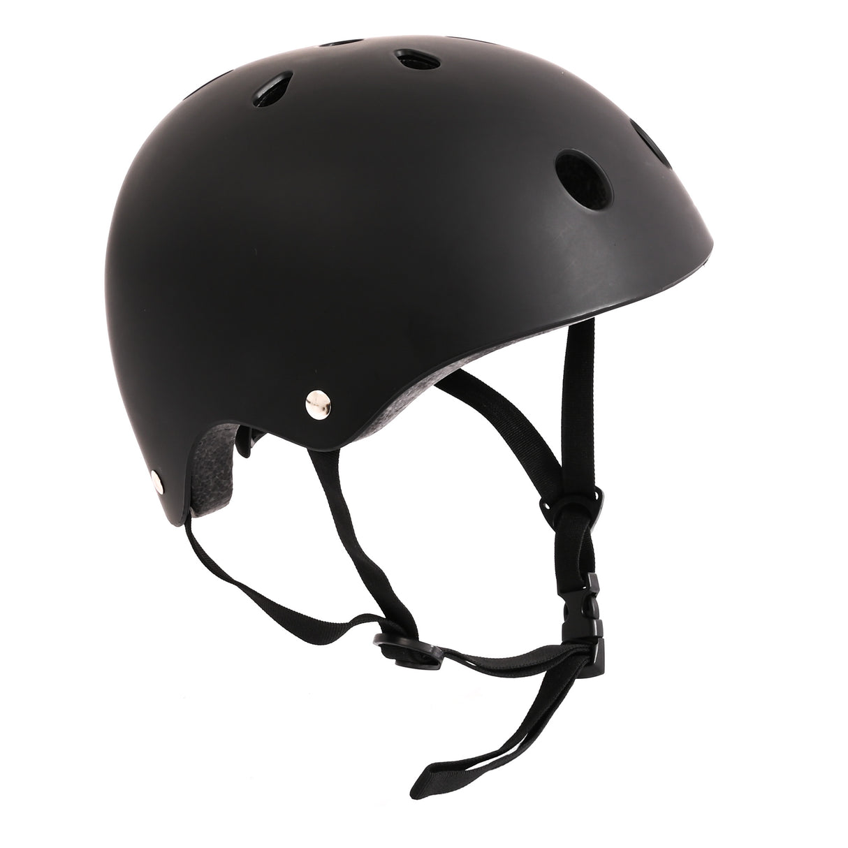 Black Adjustable Junior Skate Helmet